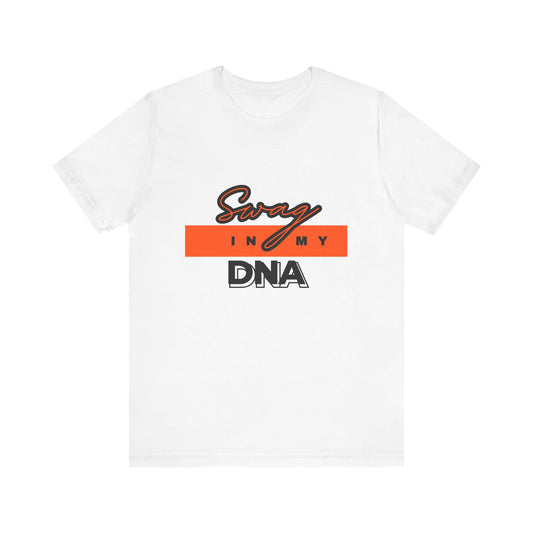 "Swag in My DNA" - Unisex Garment-Dyed T-Shirt - Casual Streetwear for Everyday Style