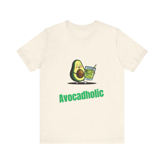 Avocadholic - Premium Quality Unisex T-Shirt - Trendy Casual Wear for 2025
